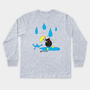 Little Rain Licker Kids Long Sleeve T-Shirt